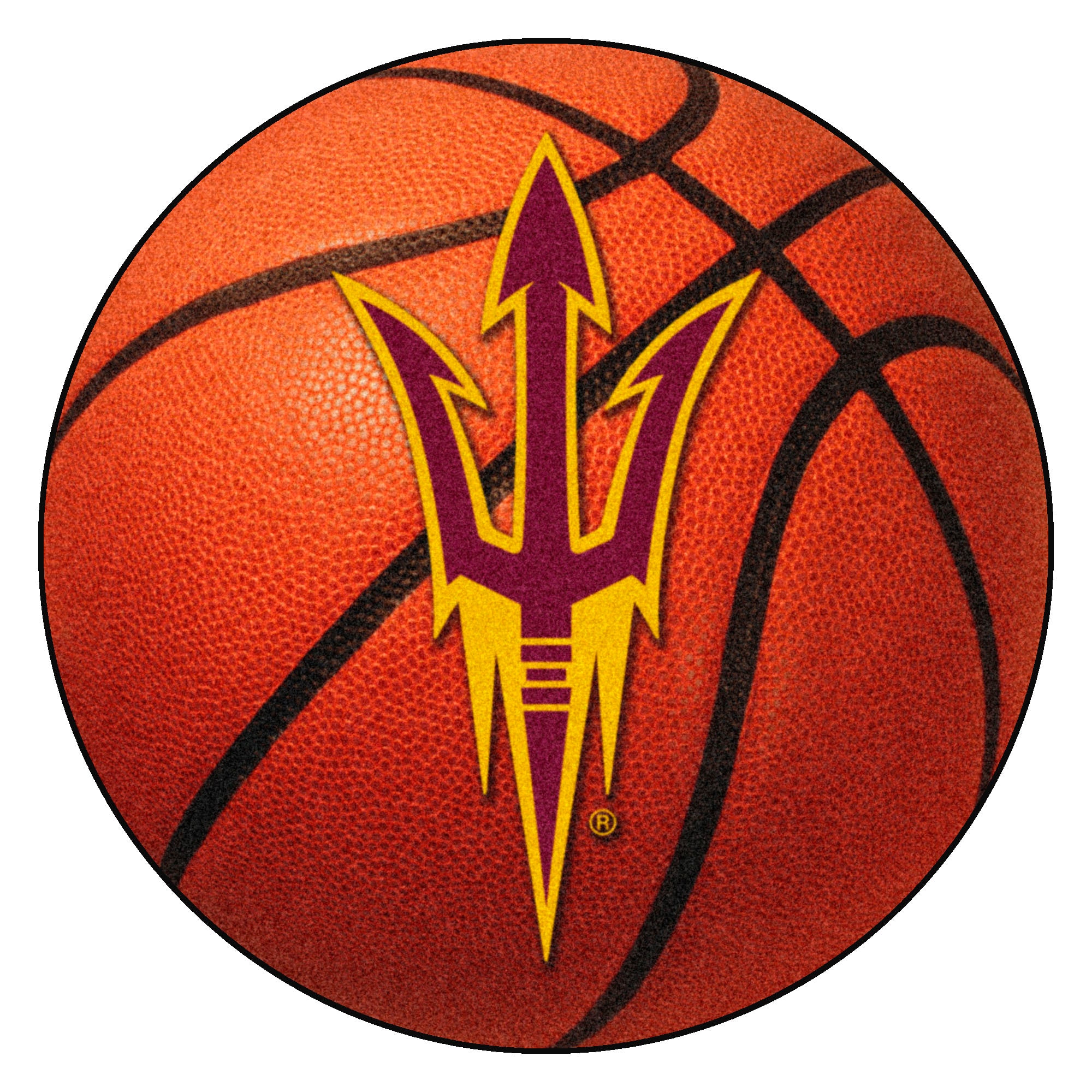 FANMATS, Arizona State University Basketball Rug