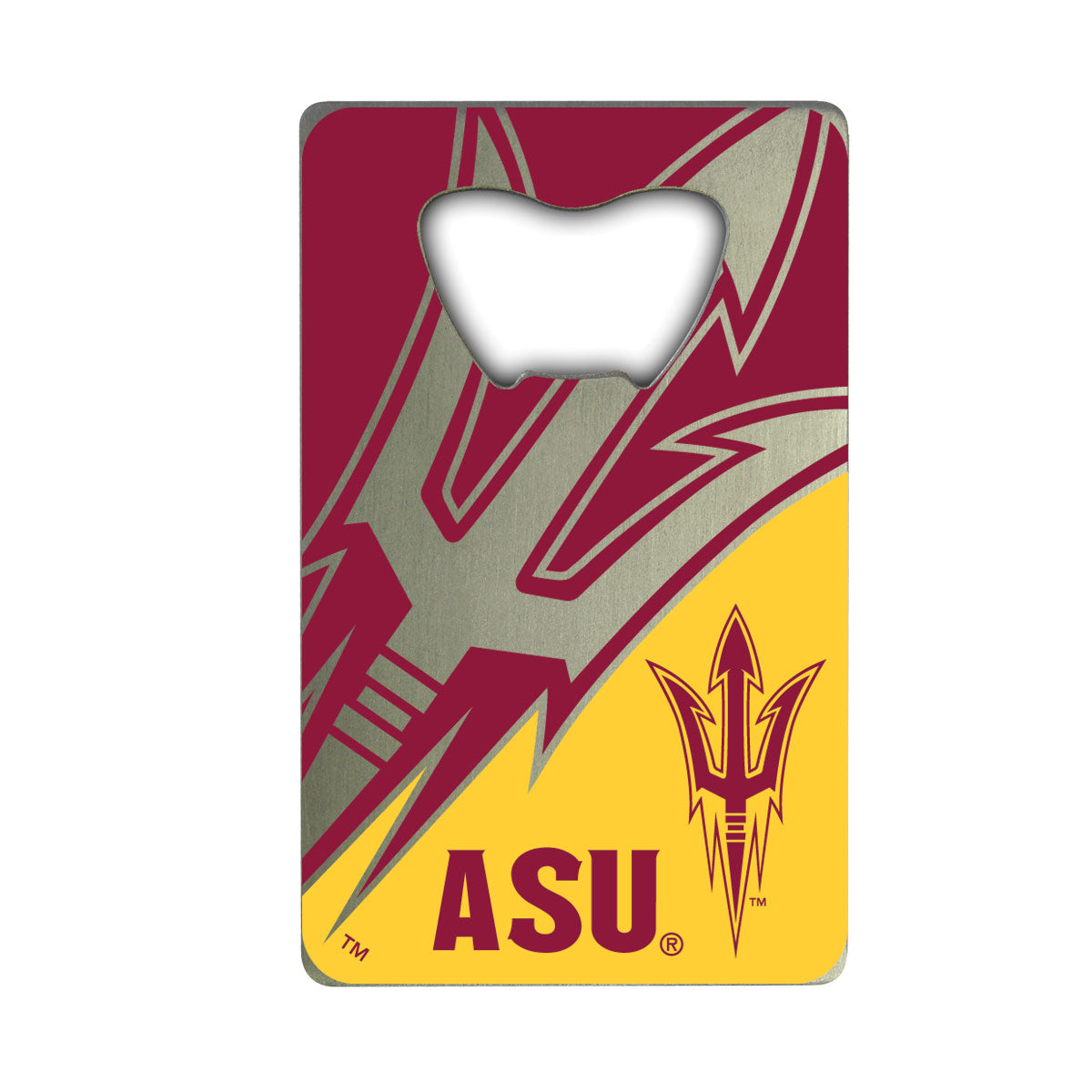 FANMATS, Arizona State University Credit Card Bottle Opener