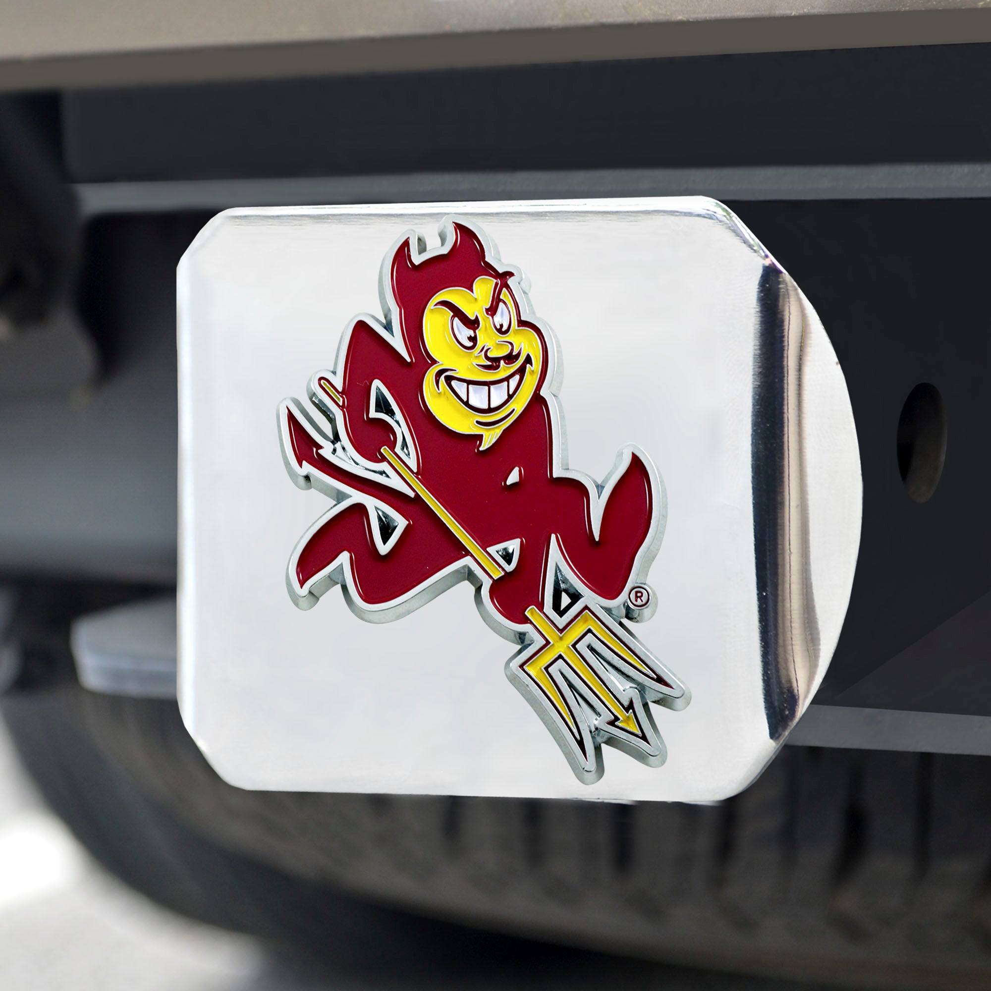 FANMATS, Arizona State University Hitch Cover - 3D Color Emblem