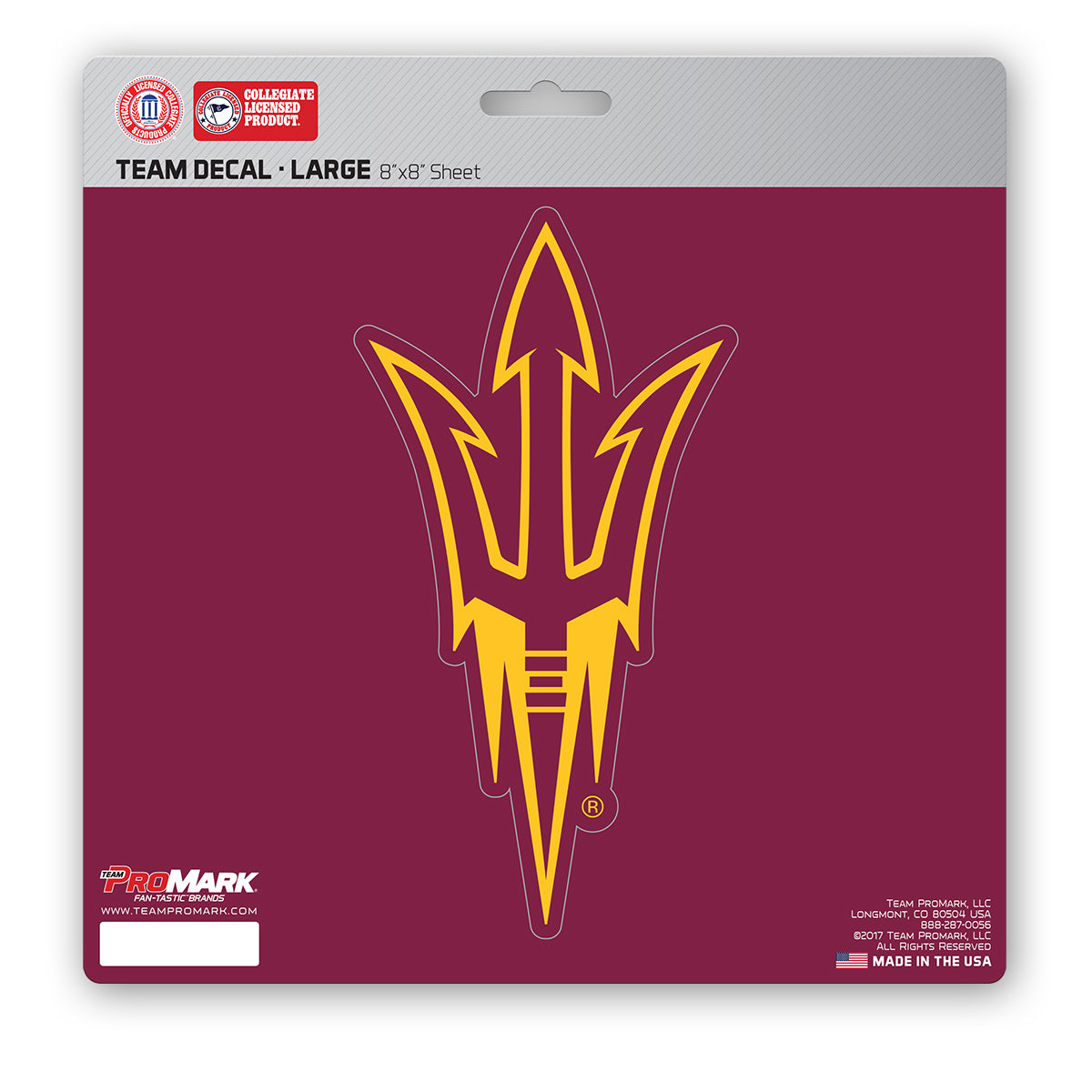 FANMATS, Arizona State University Large Decal Sticker