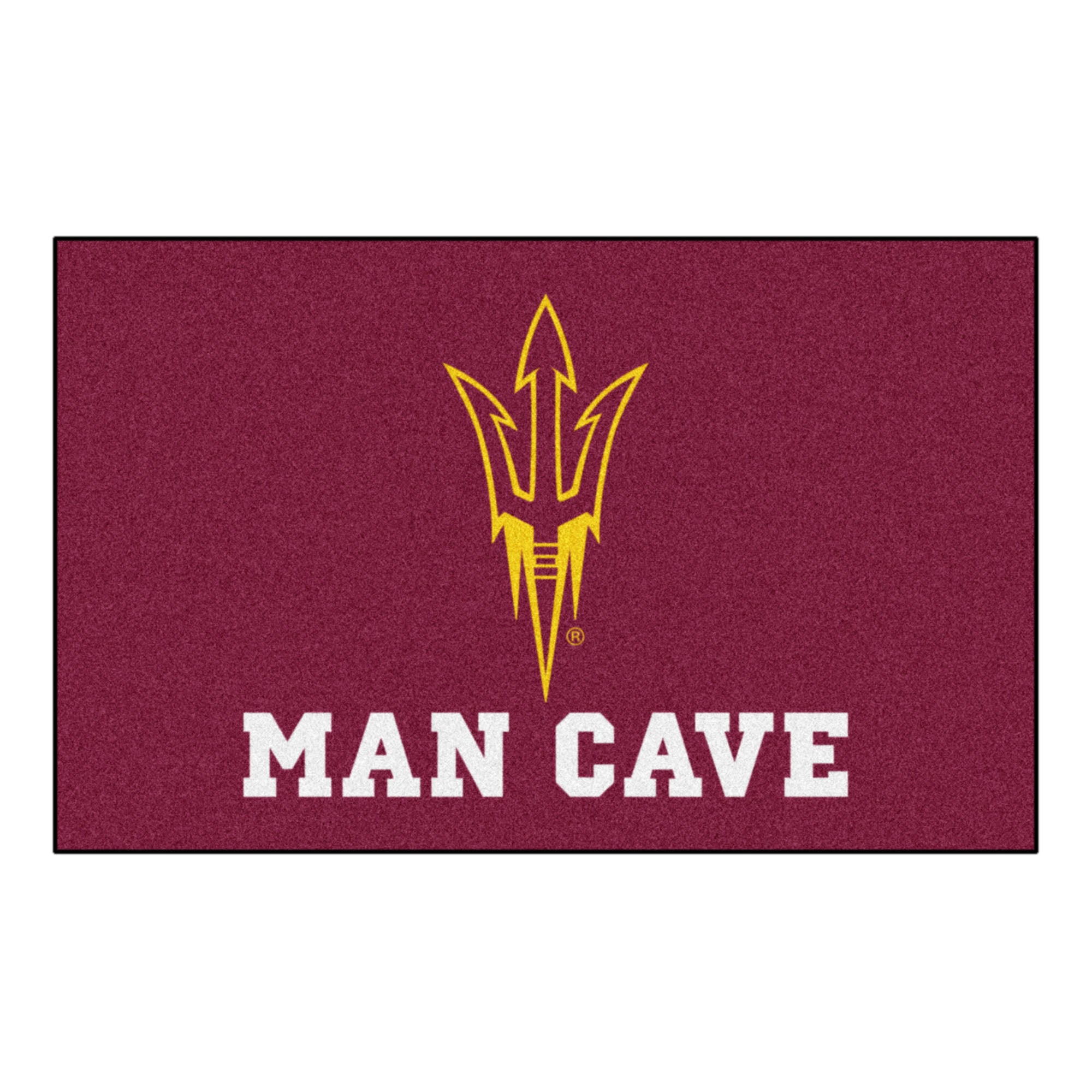 FANMATS, Arizona State University Man Cave Area Rug - 5ft. X 8 ft.