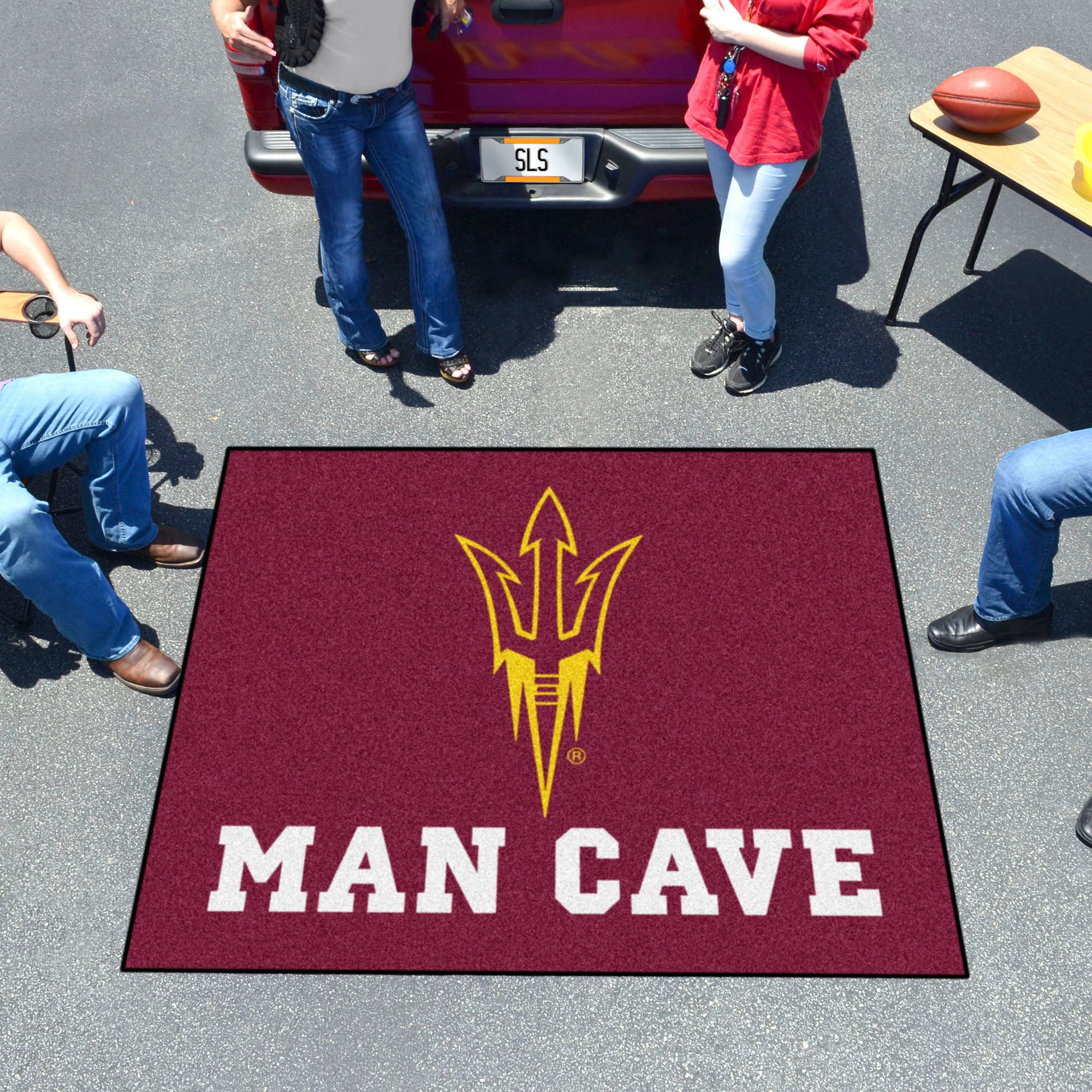 FANMATS, Arizona State University Man Cave Rug - 5ft. X 6ft.