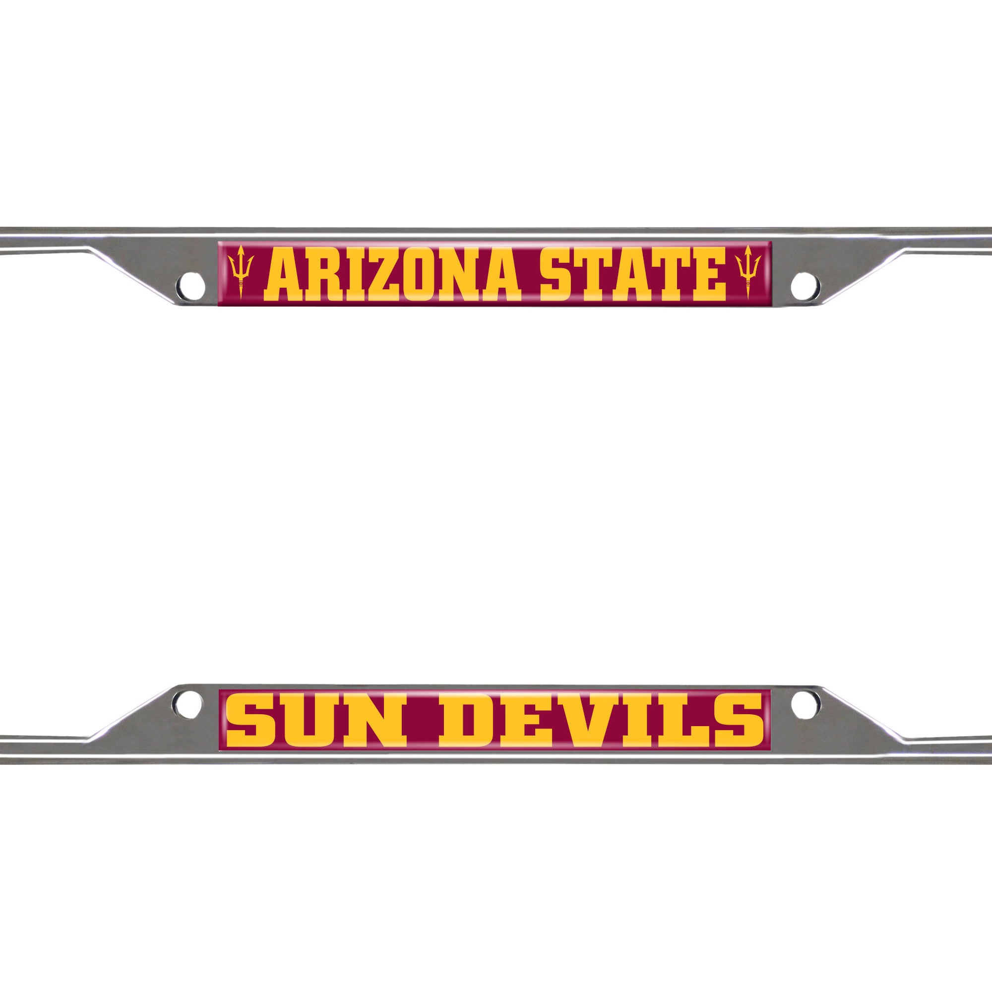 FANMATS, Arizona State University Metal License Plate Frame