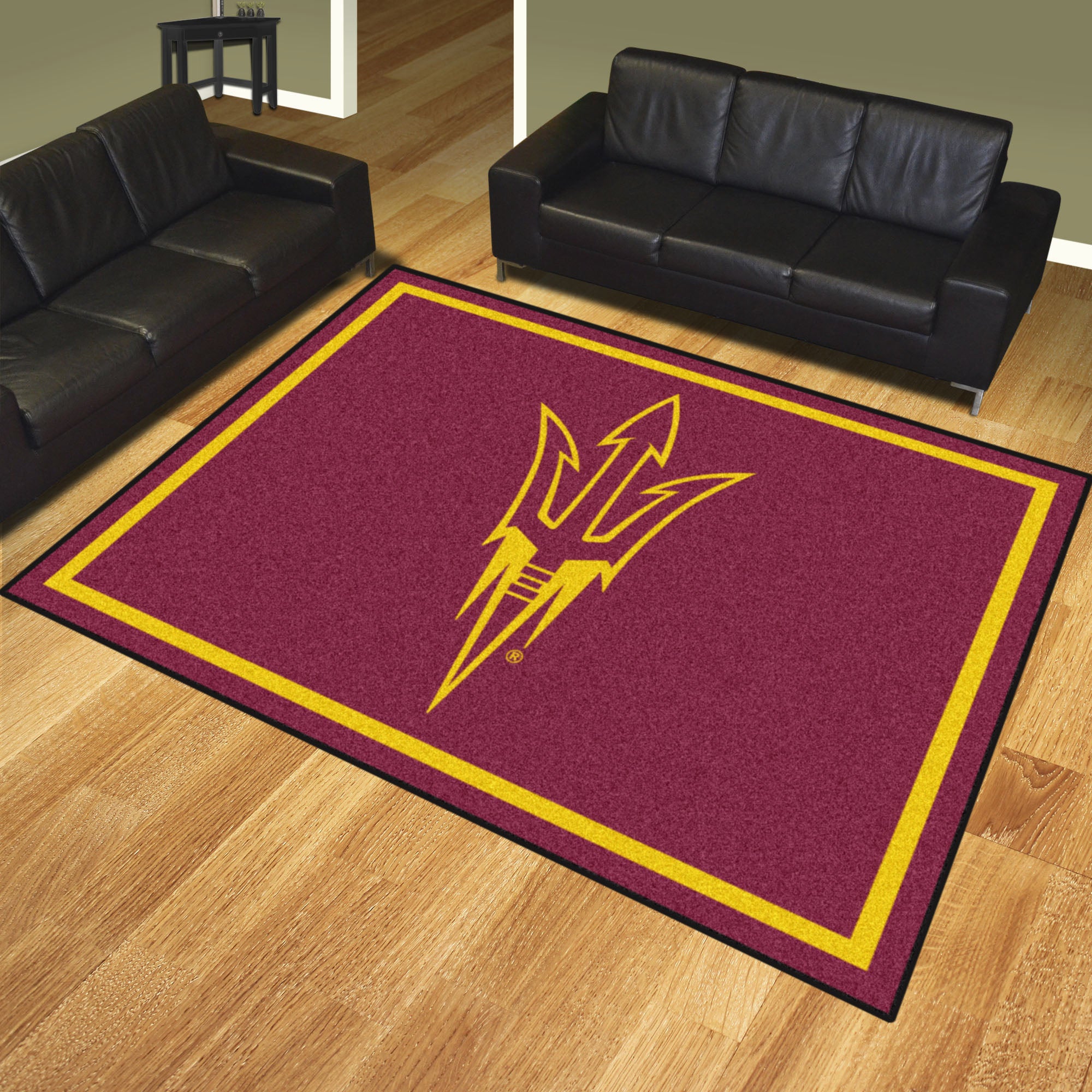 FANMATS, Arizona State University Sun Devils 8ft. X 10 ft. Plush Area Rug