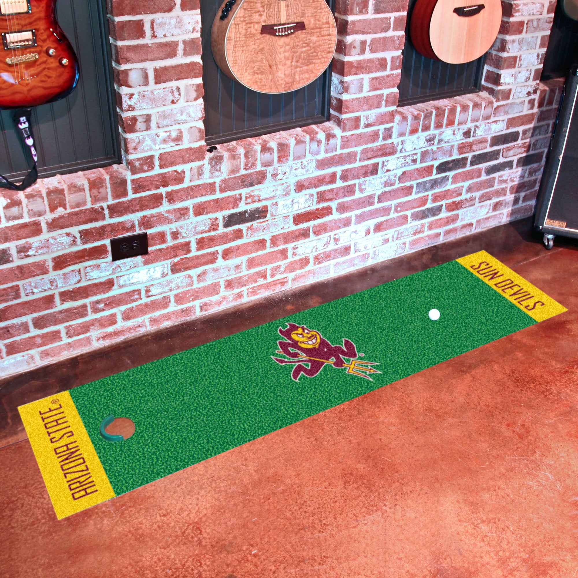 FANMATS, Arizona State University Sun Devils Putting Green Mat - 1.5ft. X 6ft.