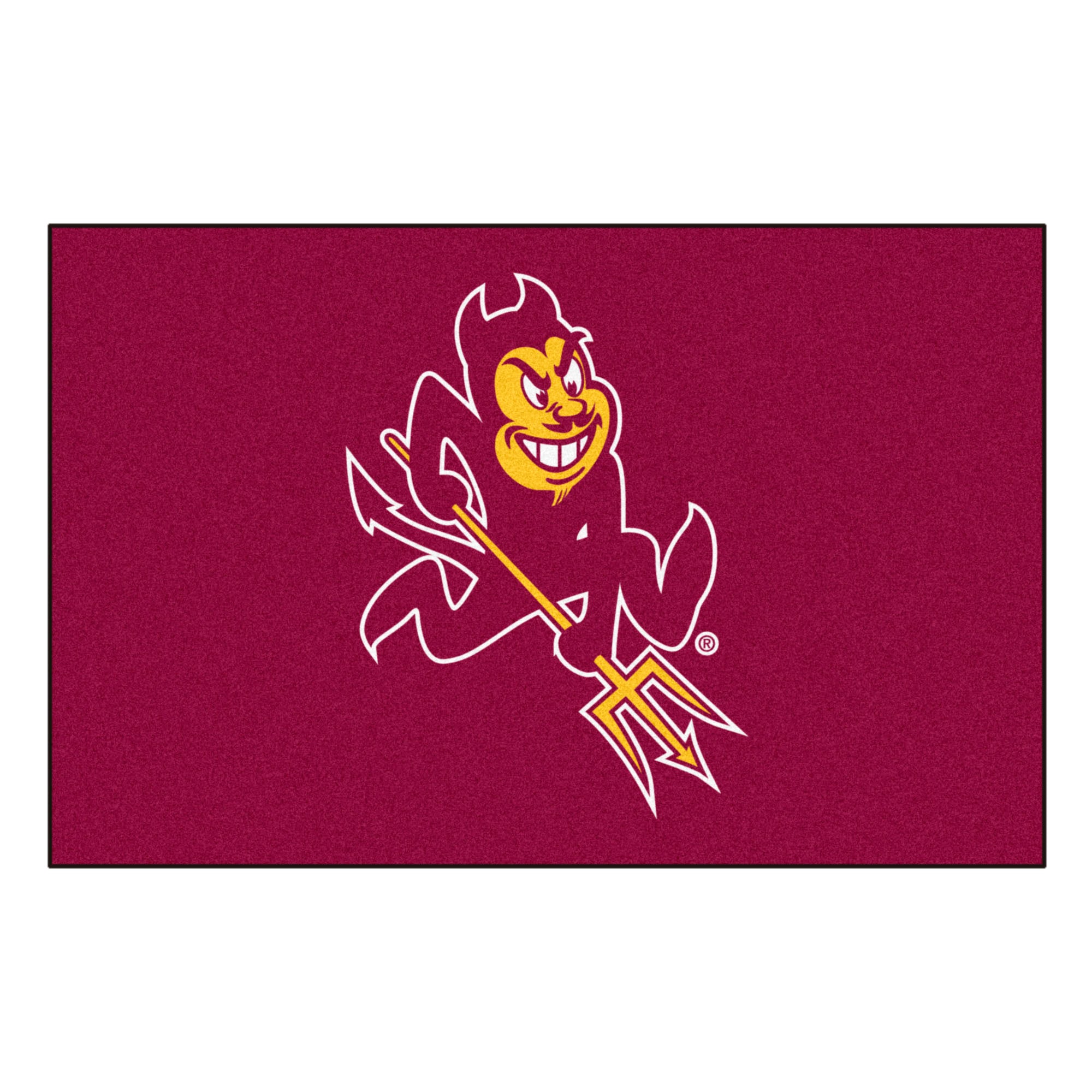 FANMATS, Arizona State University Sun Devils Rug - 19in. X 30in.