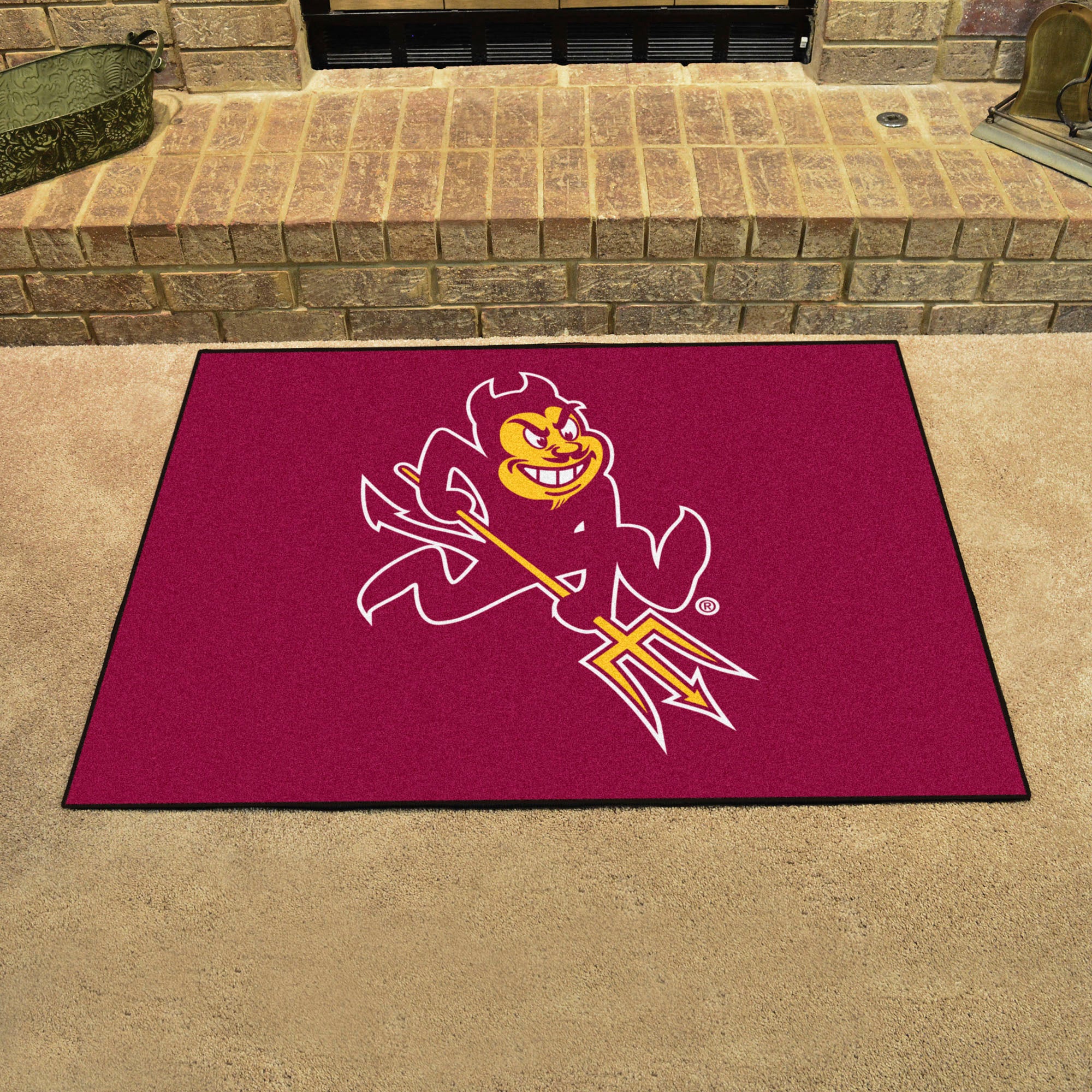 FANMATS, Arizona State University Sun Devils Rug - 34 in. x 42.5 in.