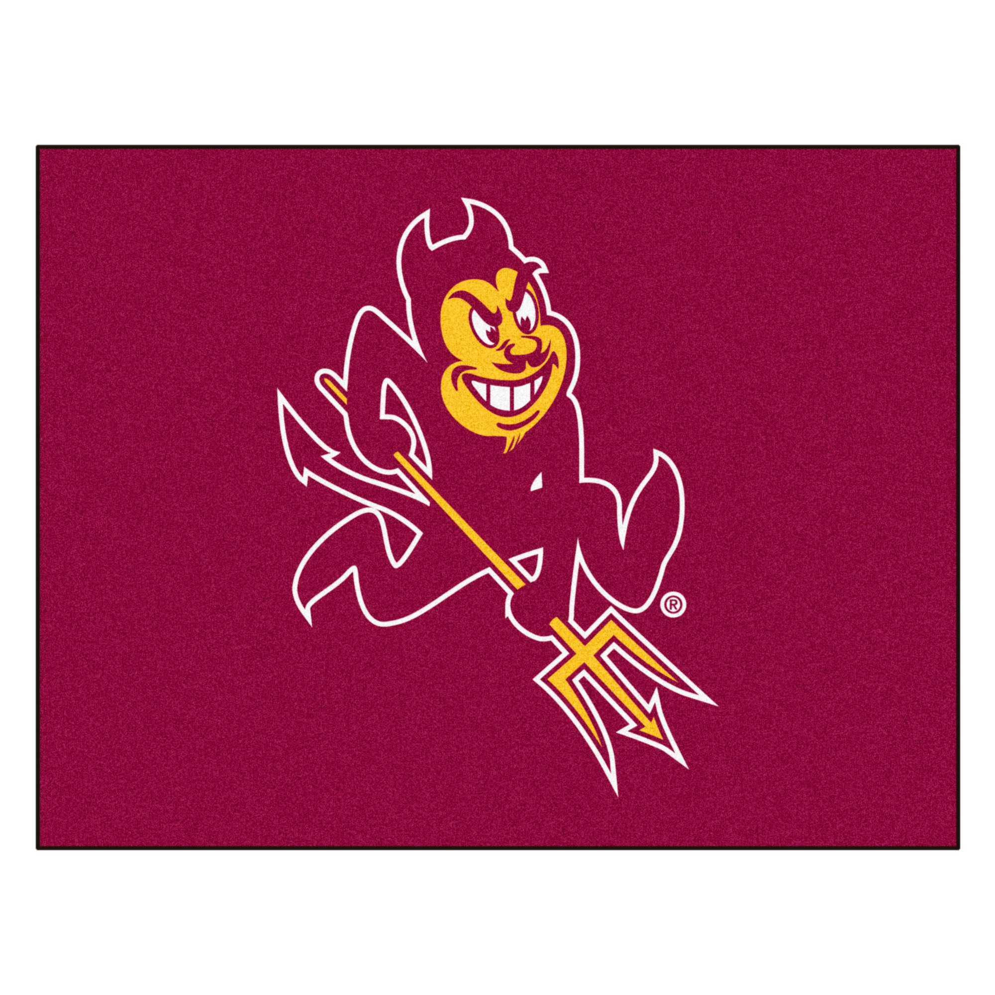 FANMATS, Arizona State University Sun Devils Rug - 34 in. x 42.5 in.