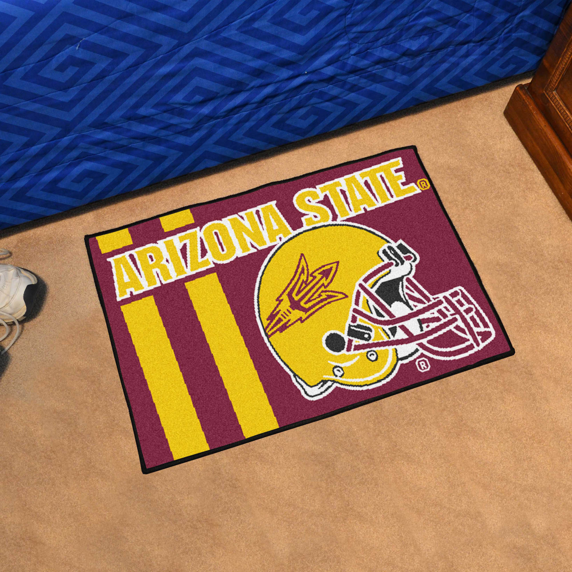 FANMATS, Arizona State University Uniform Rug - 19in. X 30in.