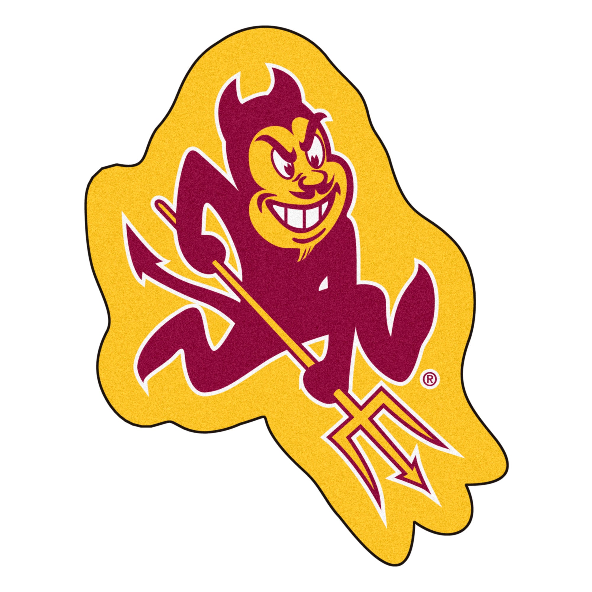 FANMATS, Arizona State UniversitySun Devils Mascot Rug