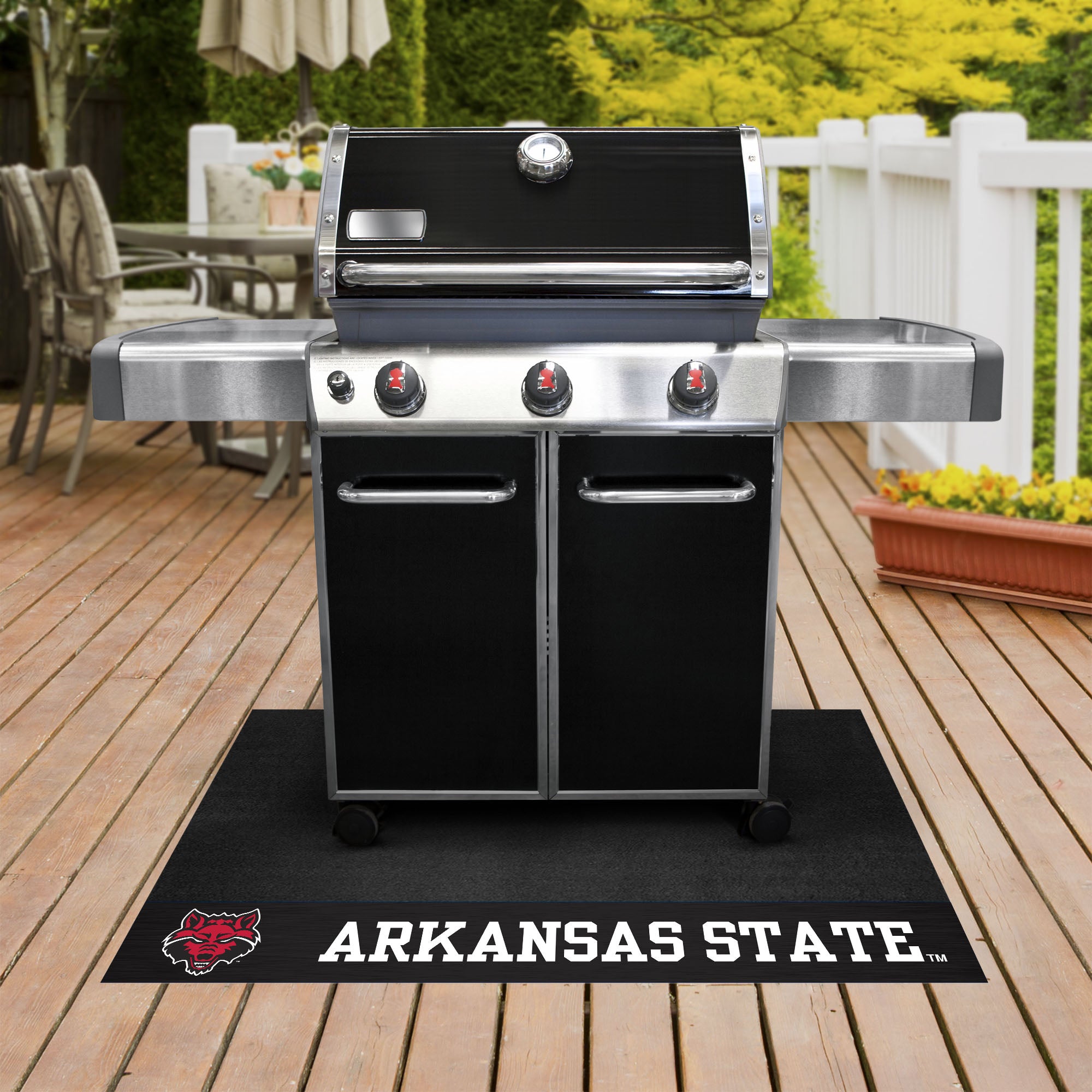 FANMATS, Arkansas State University Grill Mat - 26in. x 42in.