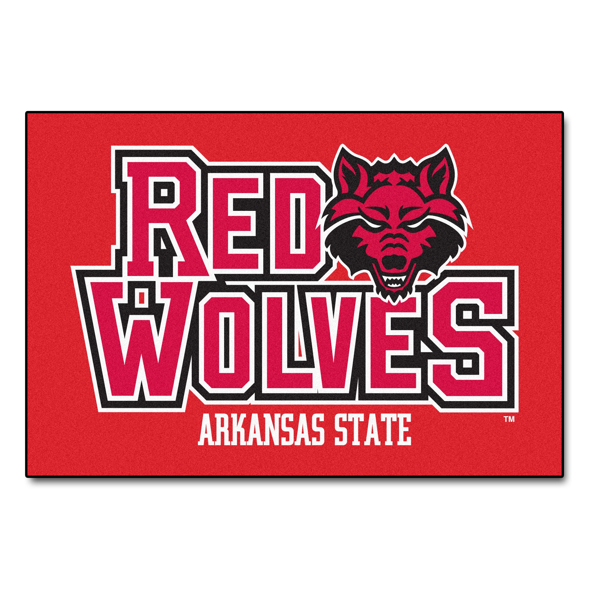 FANMATS, Arkansas State University Rug - 19in. x 30in.