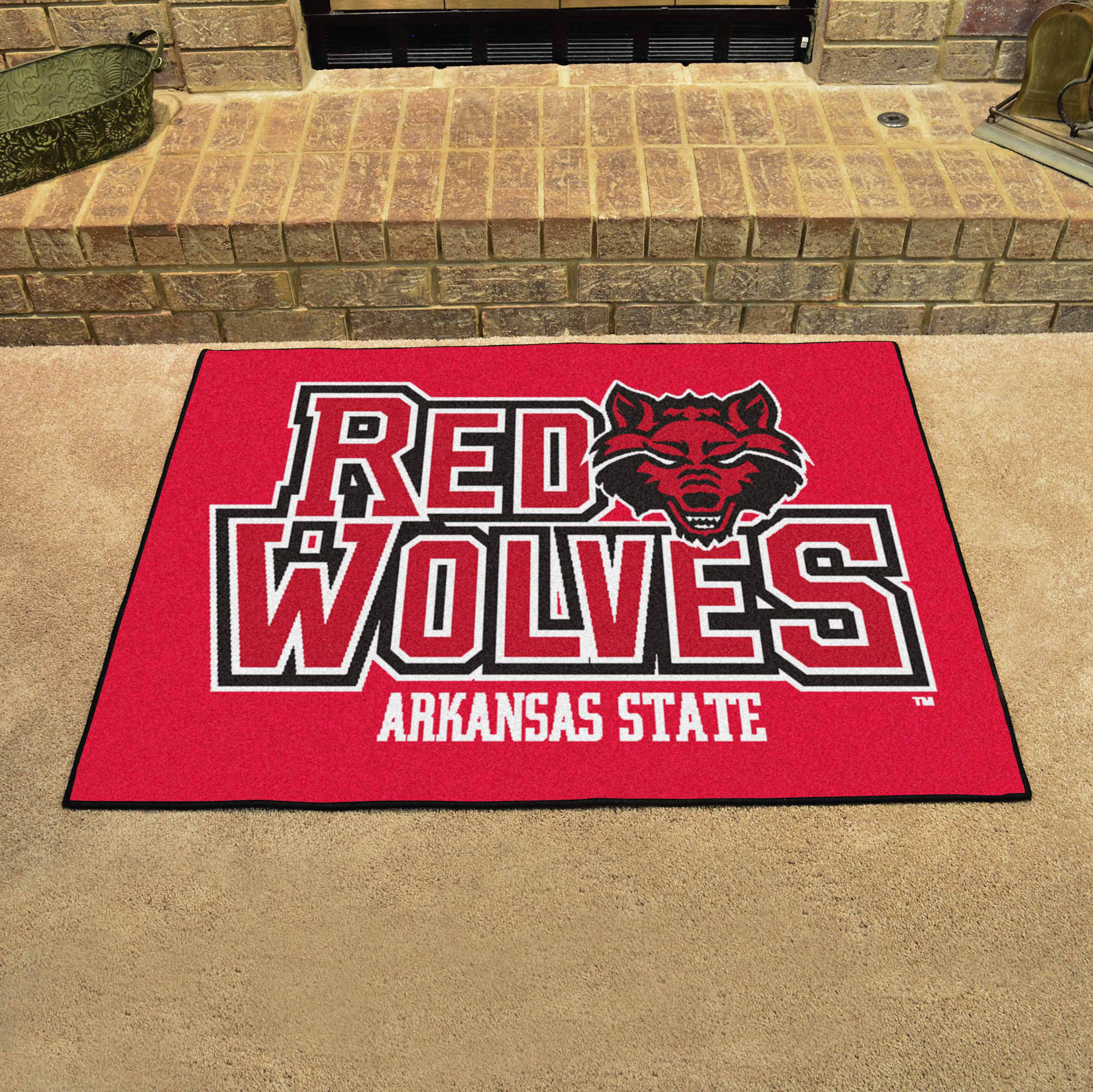 FANMATS, Arkansas State University Rug - 34 in. x 42.5 in.