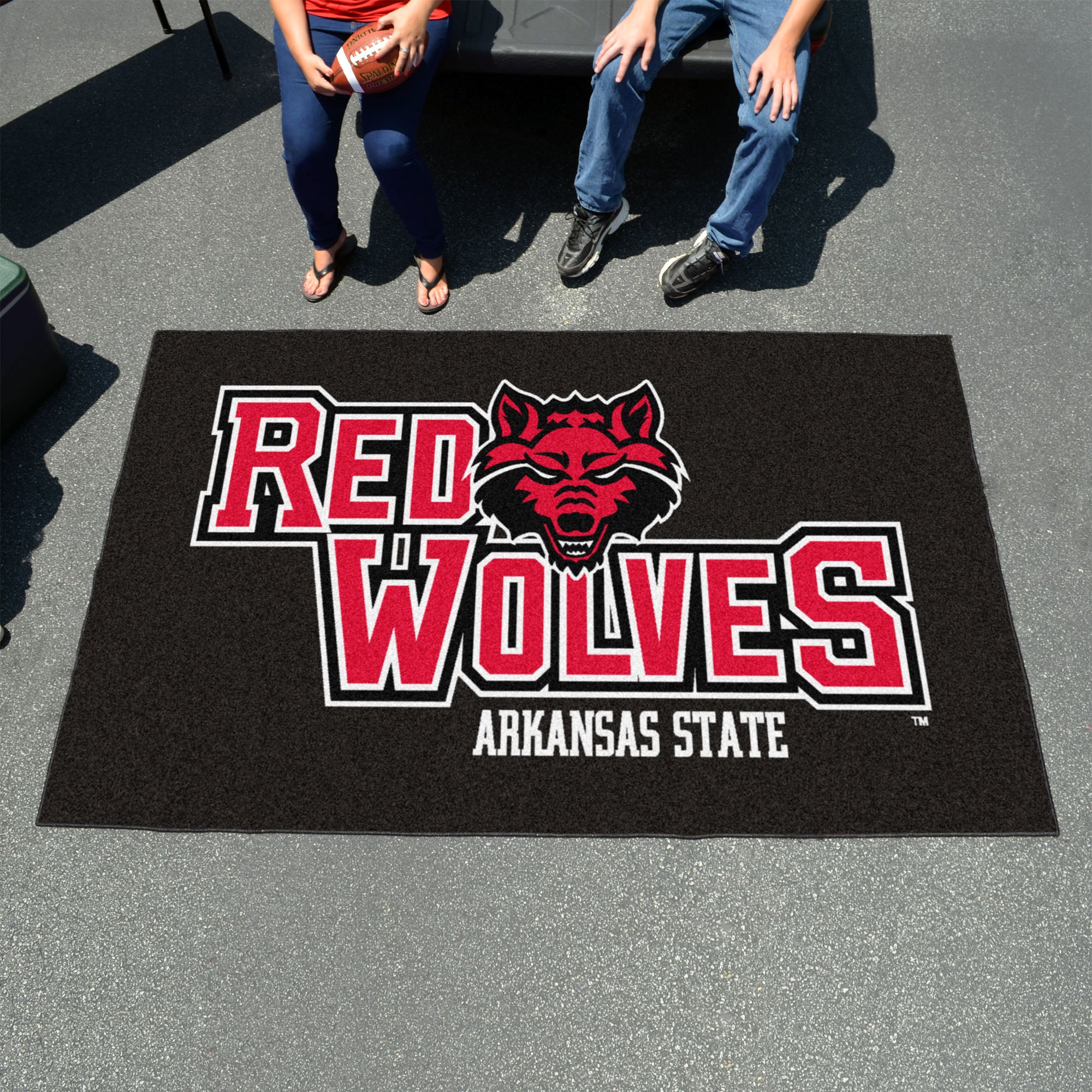 FANMATS, Arkansas State University Rug - 5ft. x 8ft.