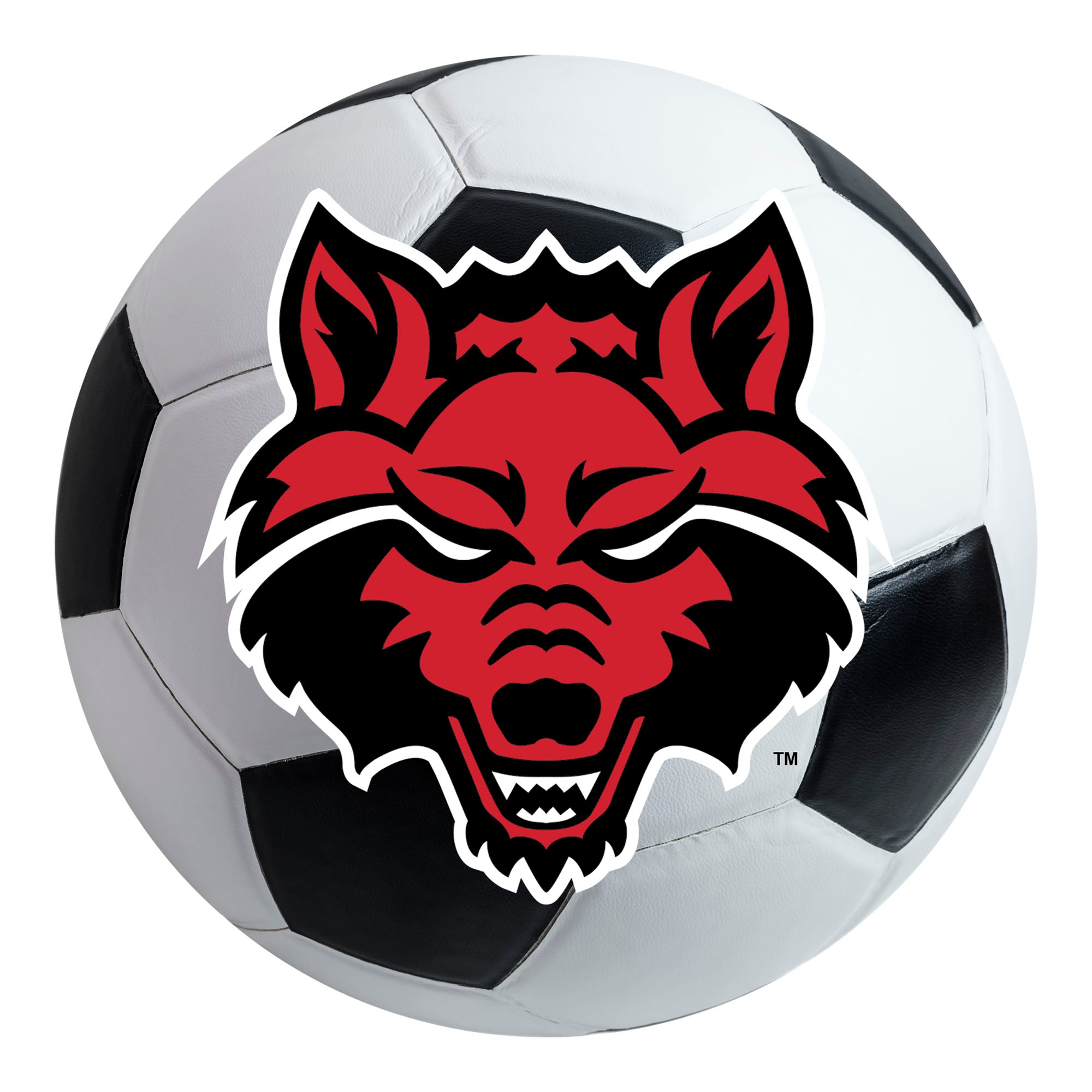 FANMATS, Arkansas State University Soccer Ball Rug - 27in. Diameter