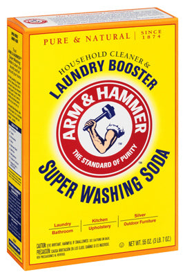 CHURCH & DWIGHT, Arm & Hammer Detergent Booster and Household Cleaner Powder 55 oz 1 pk