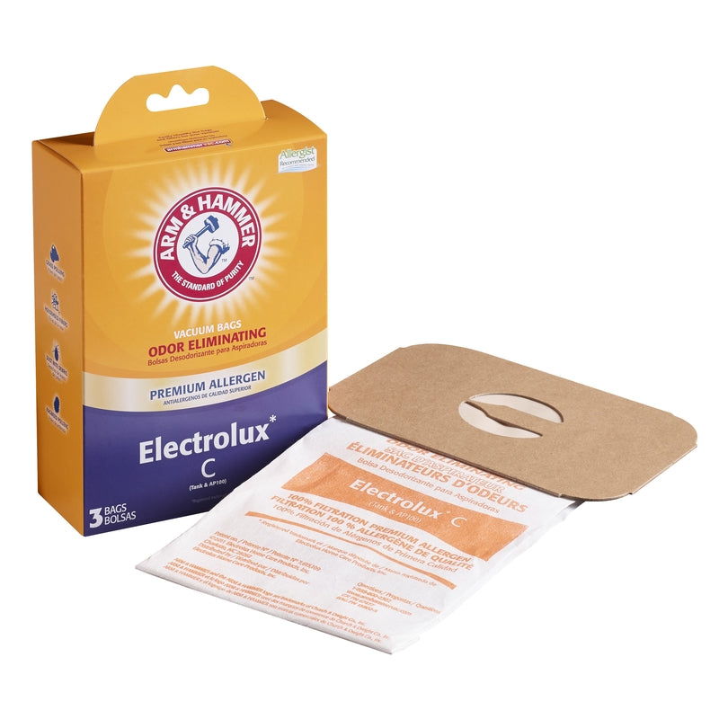 ELECTROLUX HOME PRODUCTS INC, Arm & Hammer Electrolux Vacuum Bag 3 pk