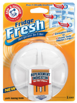 CHURCH & DWIGHT, Arm & Hammer Fridge Fresh No Scent Refrigerator Air Filter 3.2 oz. Powder (Pack of 8)