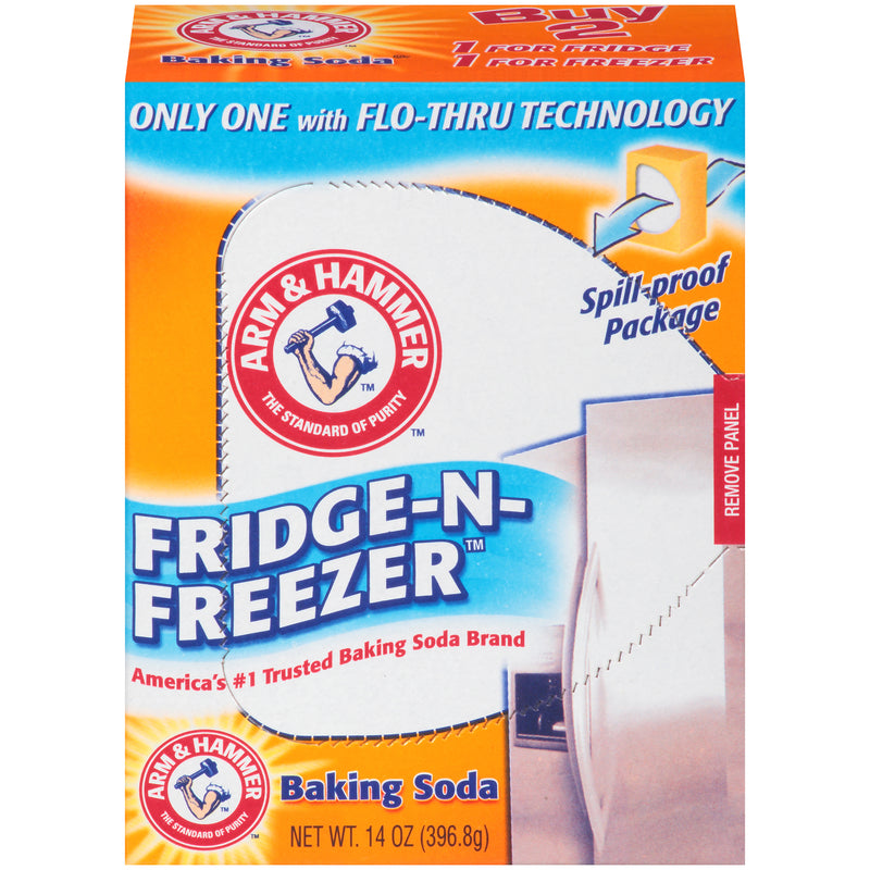 CHURCH & DWIGHT, Arm & Hammer Fridge-N- Freezer No Scent Cleaning Powder 14 oz. (Pack of 12)