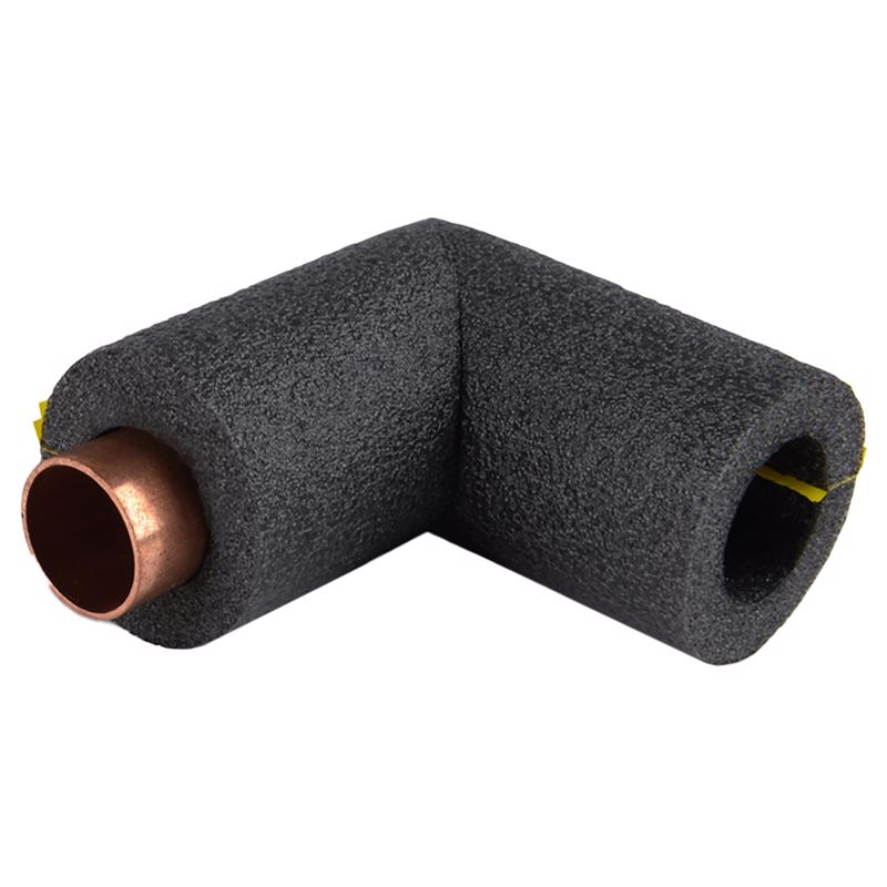 ARMACELL CANADA INC, Armacell Tundra Polyethylene Foam Black Flexible Pipe Insulation Elbow 3/4 Pipe x 1/2 Thick in.