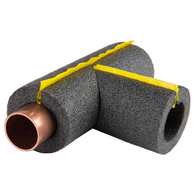 ARMACELL CANADA INC, Armacell Tundra Self Sealing 1/2 in. Polyethylene Foam Tee Pipe Insulation (Pack of 16)