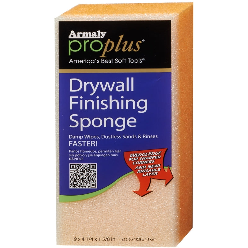 ARMALY BRANDS, Armaly ProPlus 9 in. L X 4.25 in. W X 1.625 in. Wedge Drywall Sanding Sponge