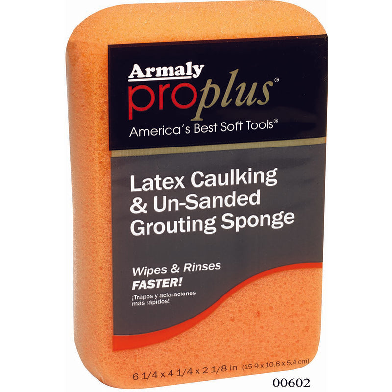 ARMALY BRANDS, Armaly ProPlus Heavy Duty Tiling Sponge For Latex Caulking & Un-Sanded Grouting 6.25 in. L 1 pc