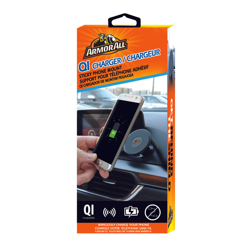 JEM ACCESSORIES INC, Armor All Black Qi Charger For