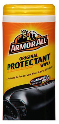 ENERGIZER AUTO SALES, Armor All Original Plastic/Rubber/Vinyl Protectant Wipes 30 wipes