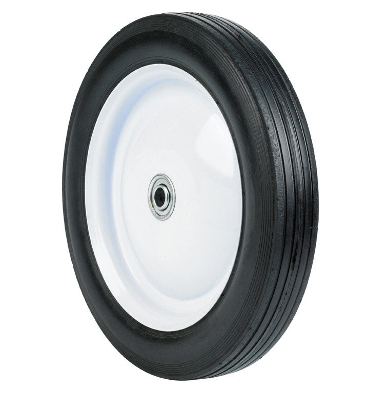 MTD PRODUCTS CO, Arnold 1.75 in. W X 10 in. D Steel Lawn Mower Replacement Wheel 80 lb