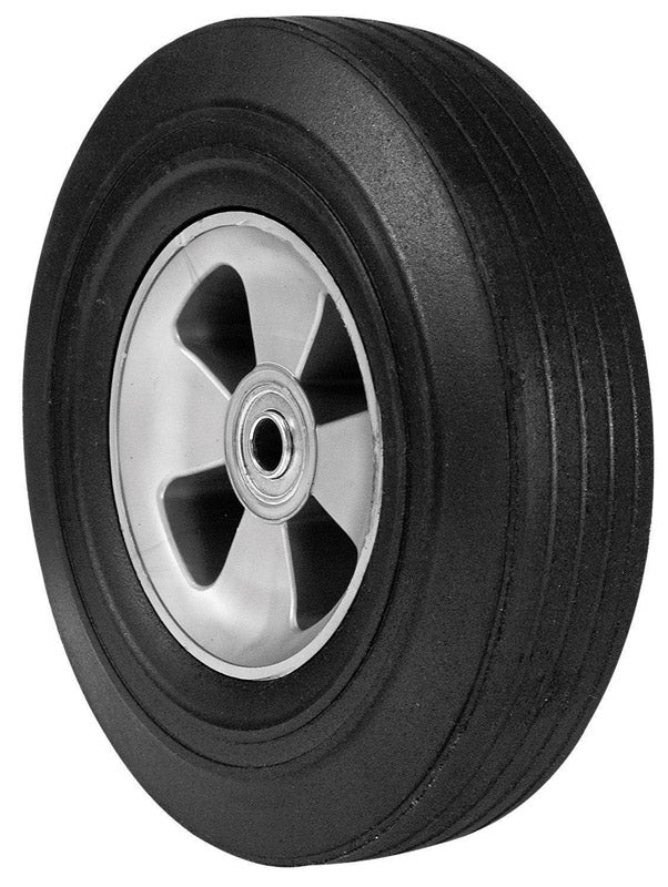 MTD PRODUCTS CO, Arnold 10 in. D 175 lb. cap. Offset Wheelbarrow Tire Rubber 1 pk