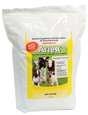 Advance, Arrest Livestock Scour Control Supplement, 12-Lbs.