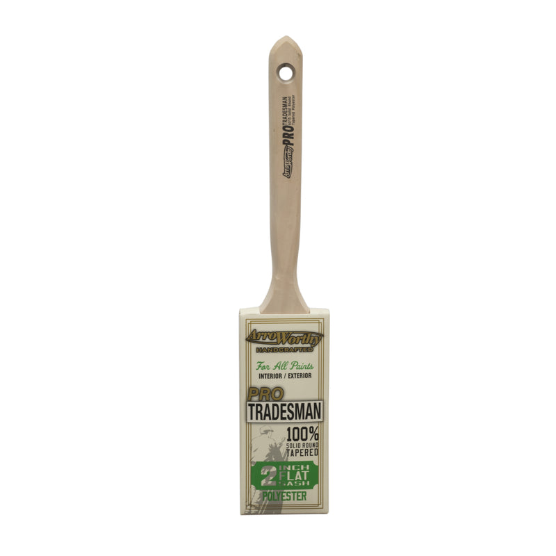 LINZER PRODUCTS CORP, ArroWorthy Pro-Tradesman 2 in. Medium Soft Flat Paint Brush