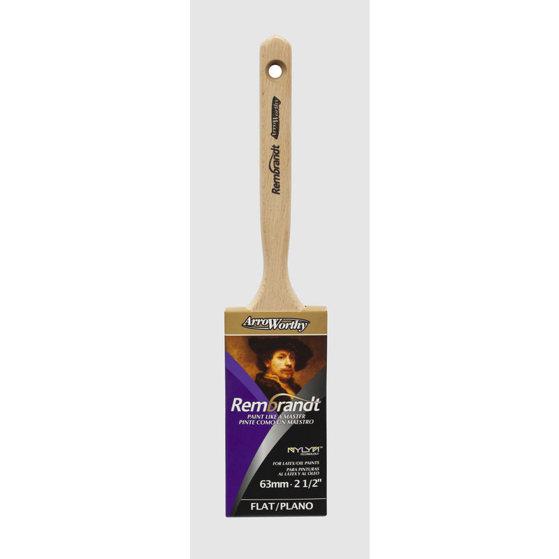 LINZER PRODUCTS CORP, ArroWorthy Rembrandt 2-1/2 in. Medium Stiff Flat Paint Brush