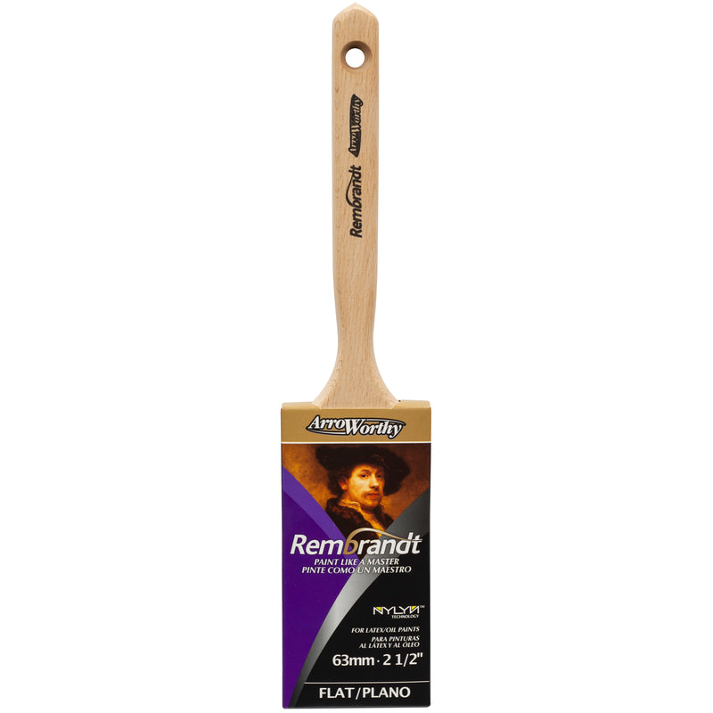 LINZER PRODUCTS CORP, ArroWorthy Rembrandt 2-1/2 in. Medium Stiff Flat Paint Brush