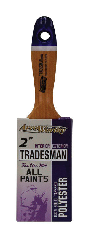 LINZER PRODUCTS CORP, ArroWorthy Tradesman 2 in. Chiseled Paint Brush