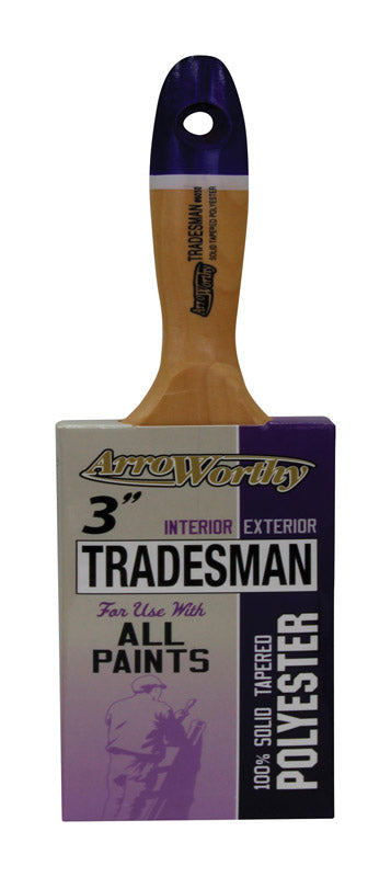 LINZER PRODUCTS CORP, ArroWorthy Tradesman 3 in. Chiseled Paint Brush