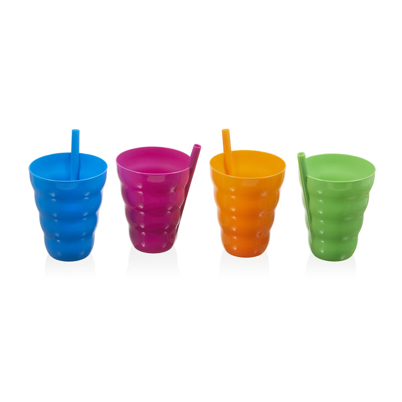 ARROW HOME PRODUCTS COMPANY, Arrow Home Products Assorted Plastic Cup Sip-A-Cup 4 in. D 4 pk