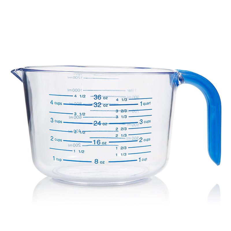 ARROW HOME PRODUCTS COMPANY, Arrow Home Products Clear Plastic 4.5-Cup Capacity Dishwasher Safe Measuring Cup