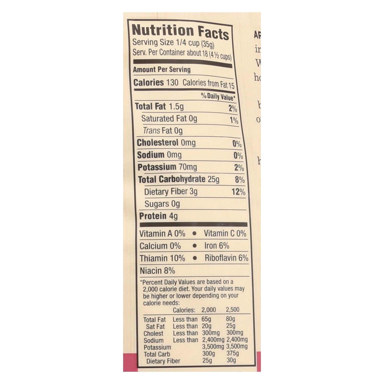 Arrowhead Mills, Arrowhead Mills - Organic Millet Flour - Gluten Free - Case of 6 - 23 oz. (Pack of 6)