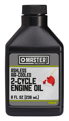 Master Mechanic, Ashless Engine Oil,  2-Cycle, 8-oz. (Pack of 24)