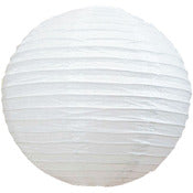 Asian Import Store Distribution, Asian Import Store Distribution 14evp-Wh 14 White Round Paper Lantern