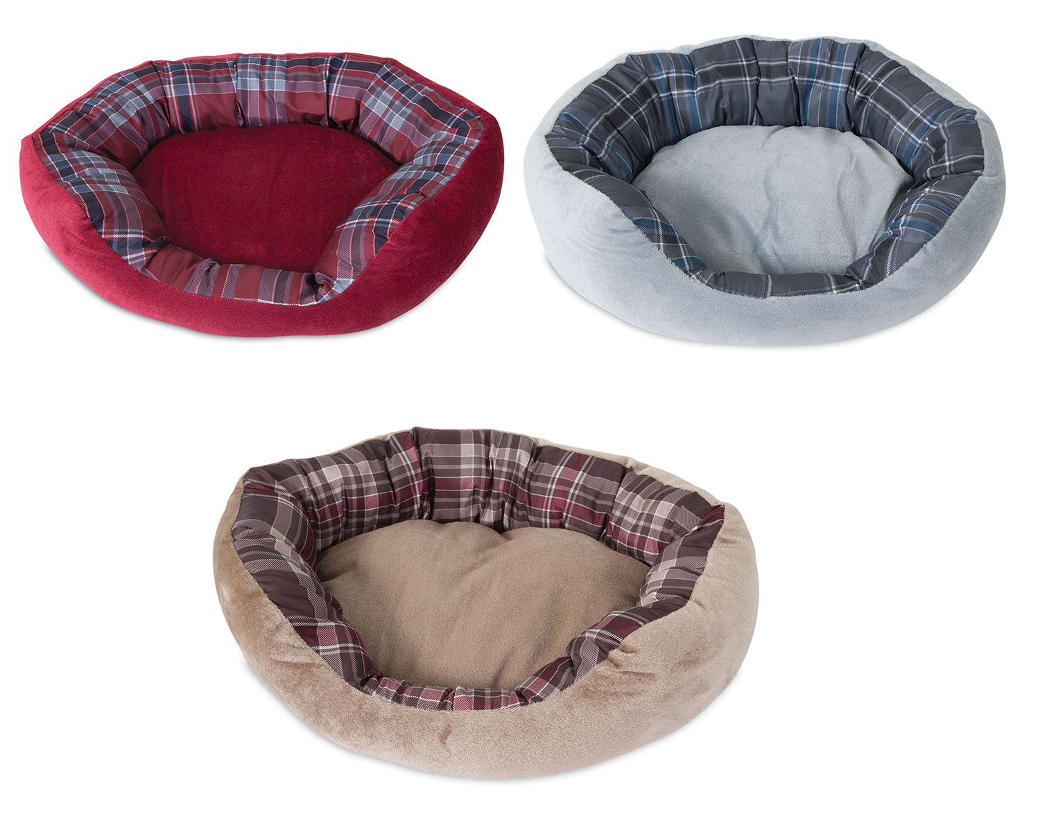 DOSKOCIL MANUFACTURING CO INC, Aspen Pet Assorted Polyester Pet Lounger 4.50 in. H X 15.00 in. W X 20.00 in. L