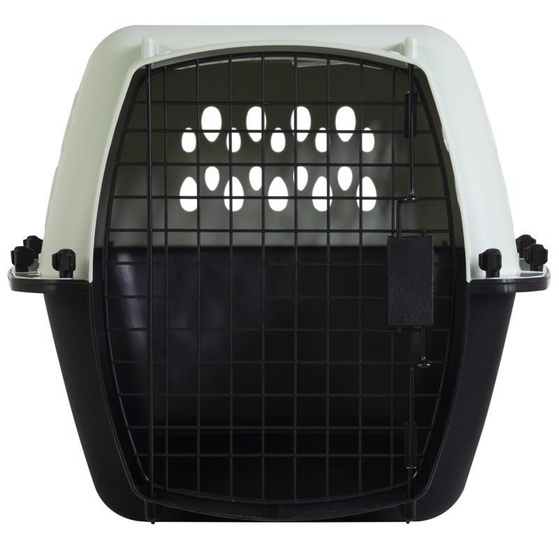 DOSKOCIL MANUFACTURING CO INC, Aspen Pet Pet Porter Plastic Pet Carrier Black/Gray 14.5 in. H X 16.7 in. W X 24 in. D