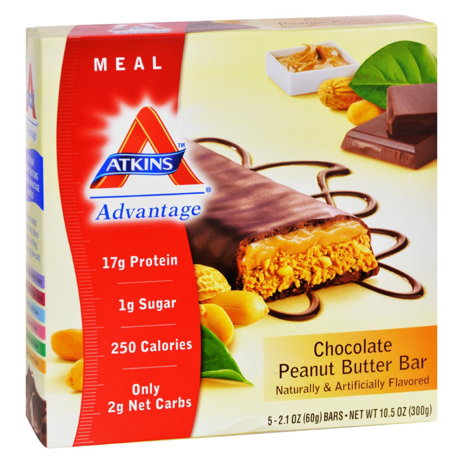 Atkins, Atkins Advantage Bar Chocolate Peanut Butter - 5 Bars