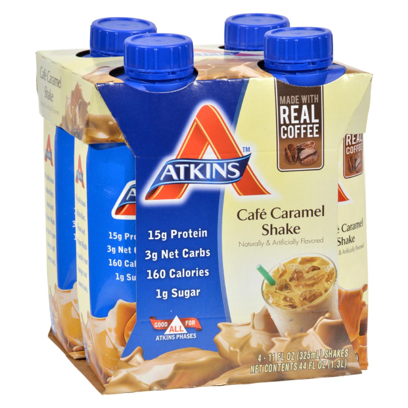 Atkins, Atkins Advantage RTD Shake Cafe Caramel - 11 fl oz Each / Pack of 4