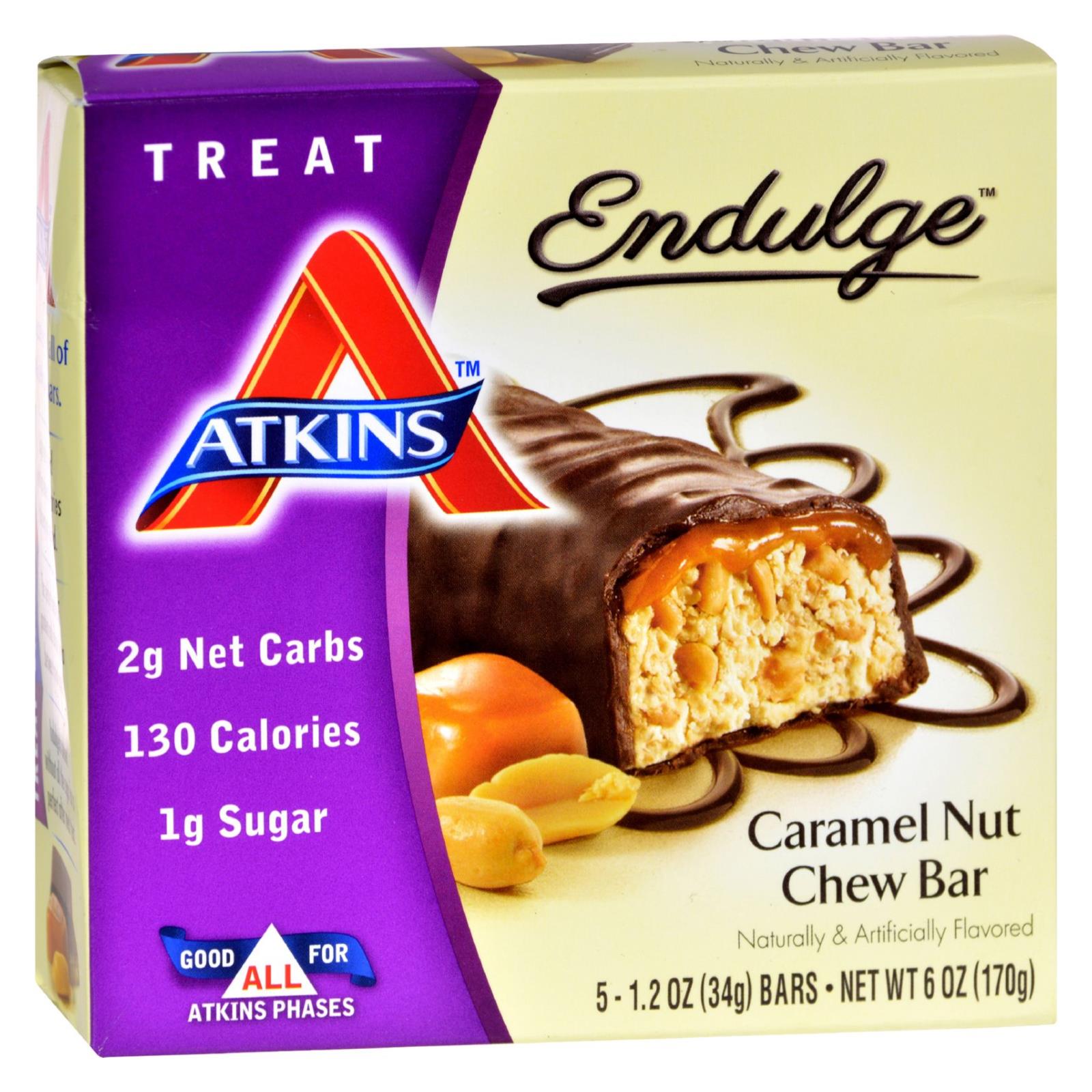 Atkins, Atkins Endulge Bar Caramel Nut Chew - 5 Bars