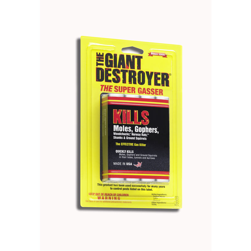 ATLAS CHEMICAL CORP, Atlas The Giant Destroyer Super Gasser (Pack of 12)