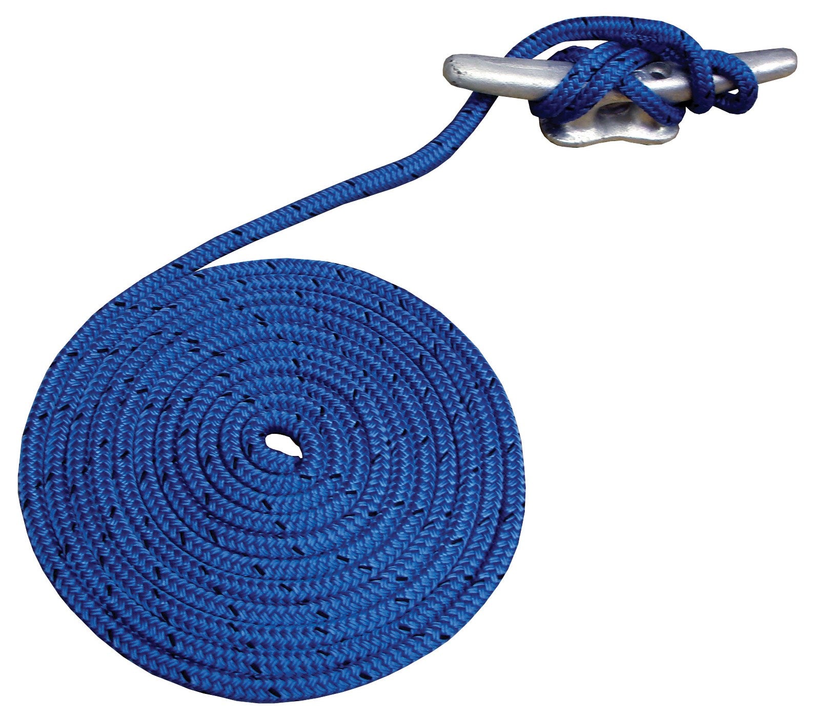 Attwood, Attwood 11702-7 3/8" X 15' Blue Double Braided MFP Dock Line