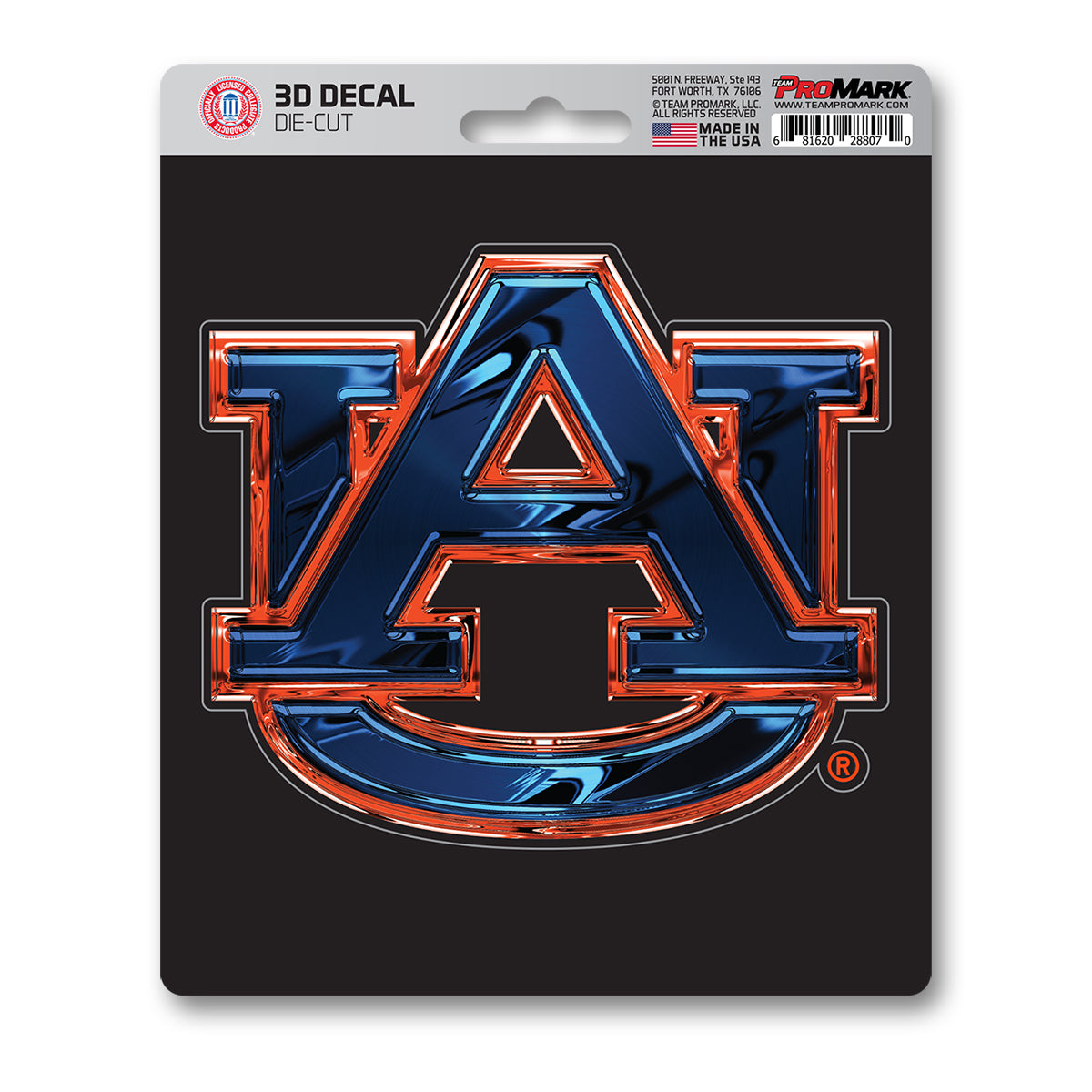 FANMATS, Auburn University 3D Decal Sticker